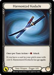 Harmonized Kodachi [KAT002] (Outsiders Katsu Blitz Deck)