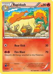 Rapidash (17/114) [XY: Steam Siege]