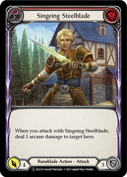 Singeing Steelblade (Red) [U-ELE230] (Tales of Aria Unlimited)  Unlimited Normal