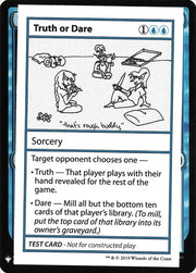 Truth or Dare [Mystery Booster Playtest Cards]