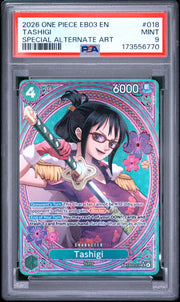 Tashigi Special Alternate Art One Piece EB03-018 PSA 9