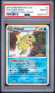 Politoed-Holo Ul-Crshtch-N/C-Staff Pokemon Heartgold & Soulsilver Unleashed 7 NM
