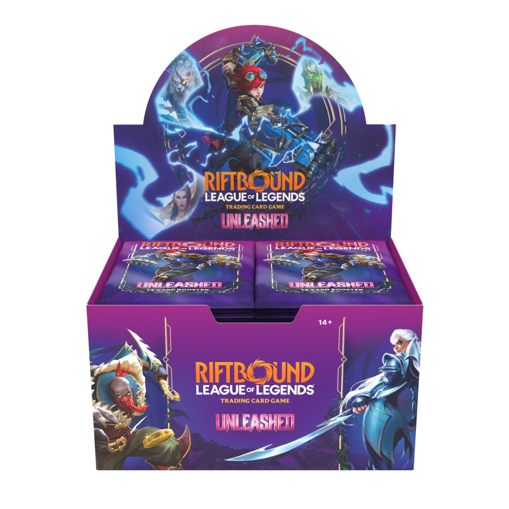 Riftbound: League of Legends TCG – Booster Display - Set Three  – Unleashed