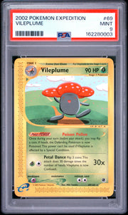 Vileplume Pokemon Expedition 69 NM PSA 9