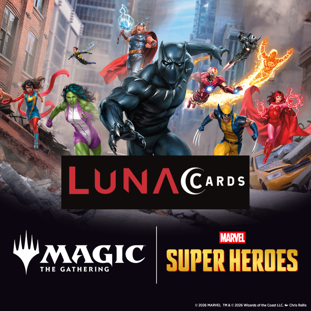 🔥 Magic: The Gathering – Marvel Super Heroes Pre-Release at Luna Cards! 🔥