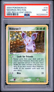 Nidoran-Rev.Foil Fire Red & Leaf Green Pokemon Ex Fire Red & Leaf Green 70 NM PS