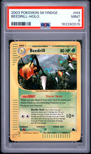 Beedrill-Holo Pokemon Skyridge H4 NM PSA 9