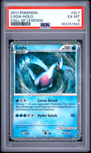 Lugia-Holo Call Of Legends Pokemon Call Of Legends SL7 NM PSA 6