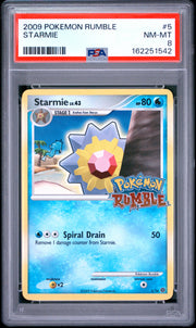Starmie Pokemon Rumble 5 NM PSA 8