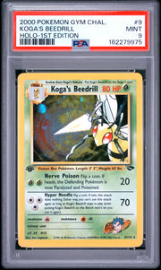Koga'S Beedrill Holo-1st Edition Pokemon Gym Challenge 9 NM PSA 9