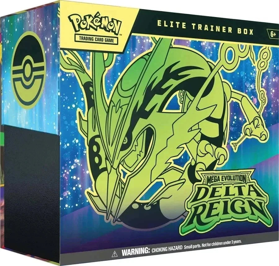 Pokemon Delta Reign Pre-Order Booster boxes + ETB's
