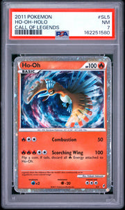 Ho-Oh-Holo Call Of Legends Pokemon Call Of Legends SL5 NM PSA 7