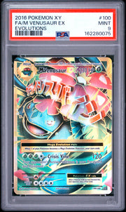 Fa/M Venusaur Ex Evolutions Pokemon Xy Evolutions 100 NM PSA 9
