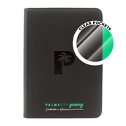 Palms off Gaming - Collector's Series Top Loader Zip Binder - CLEAR