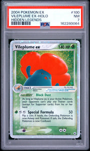 Vileplume Ex-Holo Hidden Legends Pokemon Ex Hidden Legends 100 NM PSA 7