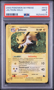 Jolteon-Holo Pokemon Skyridge H12 NM PSA 9