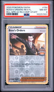 Boss'S Orders-Rev.Fl. Rcl-Spr.'22 Rg.Chmp-Staff Pokemon Sword & Shield Rebel Cla