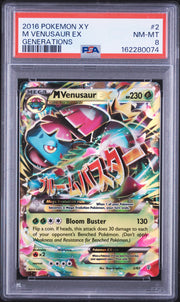 M Venusaur Ex Generations Pokemon Xy Generations 2 NM PSA 8